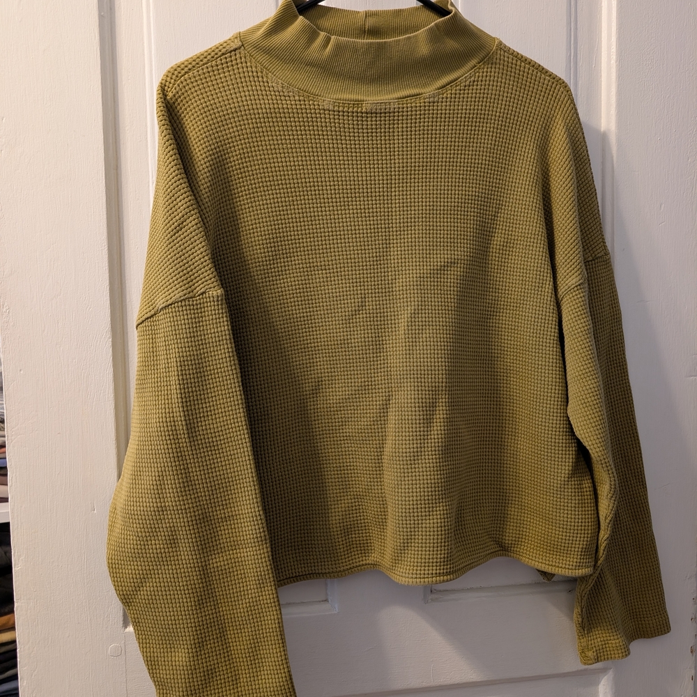 Olive Green Women's Sweater